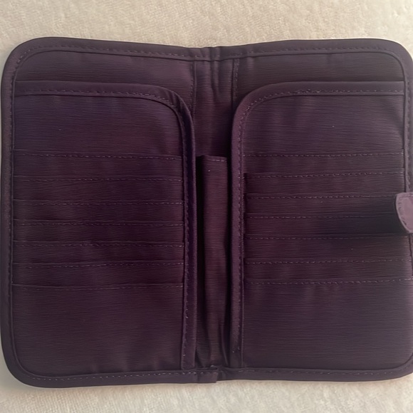 Lug Purple Quilted Wallet - Picture 5 of 5